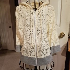 Free People DayTrip Lace Cardigan
